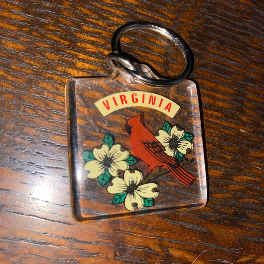Virginia Cardinal Keychain